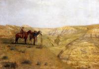 Eakins, Thomas - Cowboys in the Badlands